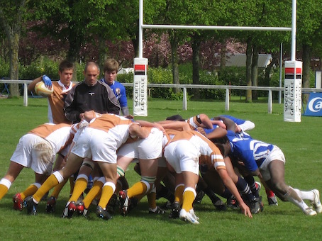 U16s rugby trip tournament France