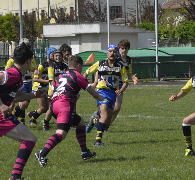 U14s rugby tournament in Europe